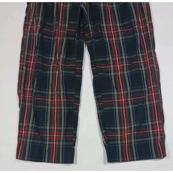 J. Crew Pajama Pants Stewart Tartan Cotton Poplin - Picture 3 of 8